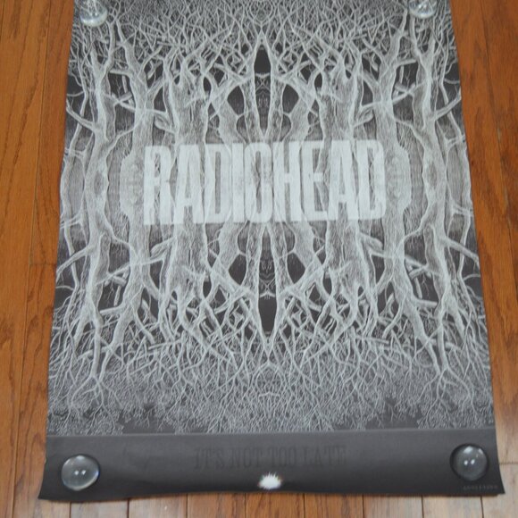 RADIOHEAD "It's Not Too Late" LIMITED EDITION NUMBERED POSTER 6044 / 7500 READ - Picture 2 of 16